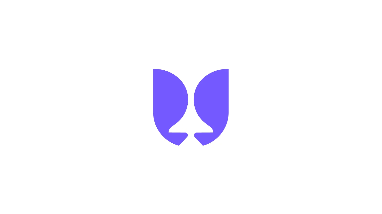 Flying Tulip Symbol Purple